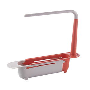 Telescopic Sink Storage Rack Kitchen Gadgets Accessories Tool %