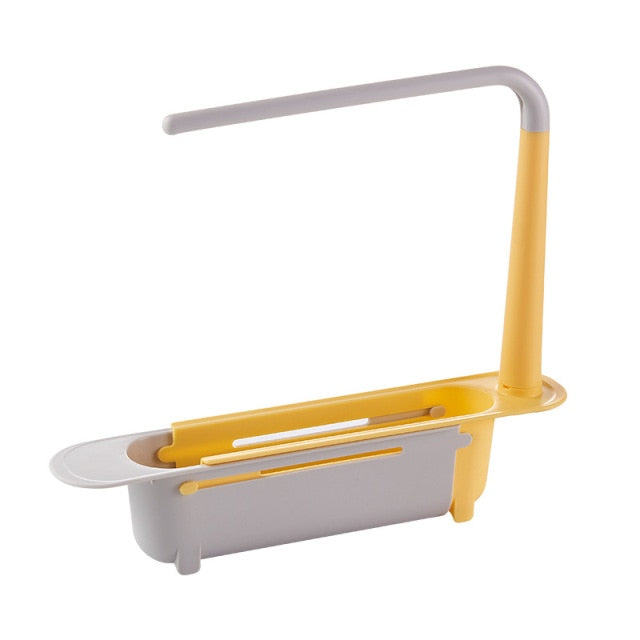 Telescopic Sink Storage Rack Kitchen Gadgets Accessories Tool %
