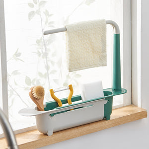 Telescopic Sink Storage Rack Kitchen Gadgets Accessories Tool %
