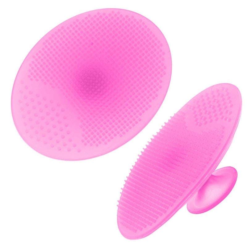 Silicone Wash Pad Blackhead Face Exfoliating Cleansing Brushes