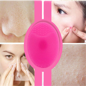 Silicone Wash Pad Blackhead Face Exfoliating Cleansing Brushes