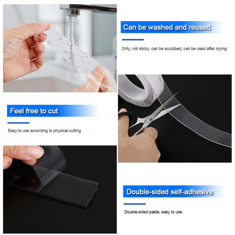 3m Double Sided transparent magic nano tape