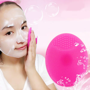 Silicone Wash Pad Blackhead Face Exfoliating Cleansing Brushes