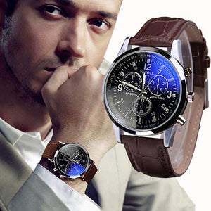 Blue Ray Men Wrist Watch 2018 - Top Brand Luxury Casual Watch Clock