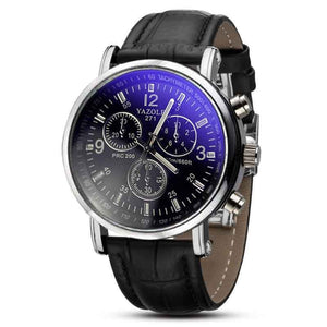 Blue Ray Men Wrist Watch 2018 - Top Brand Luxury Casual Watch Clock